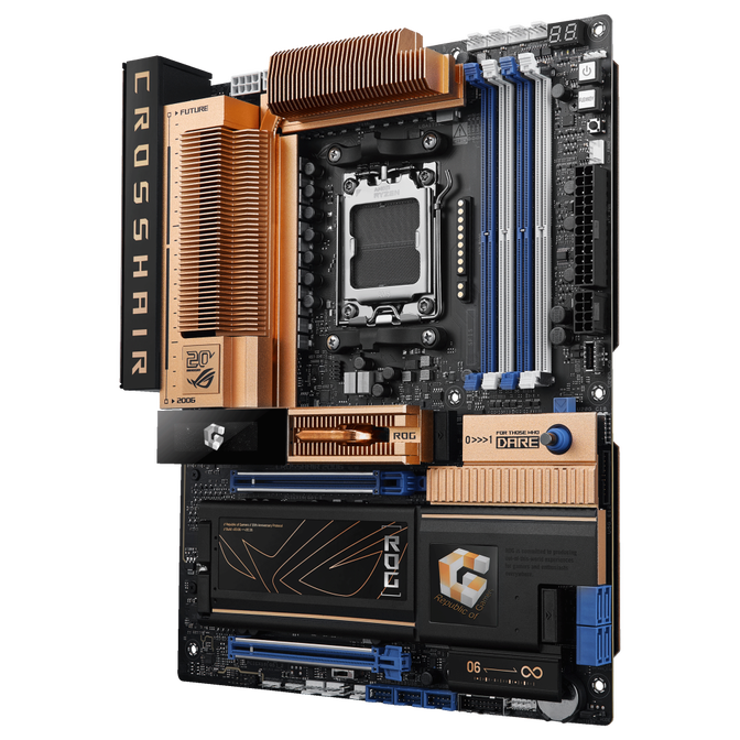 Motherboard Asus ROG Crosshair 2006 X870E Anniversary Edition SktAM5 image number 2