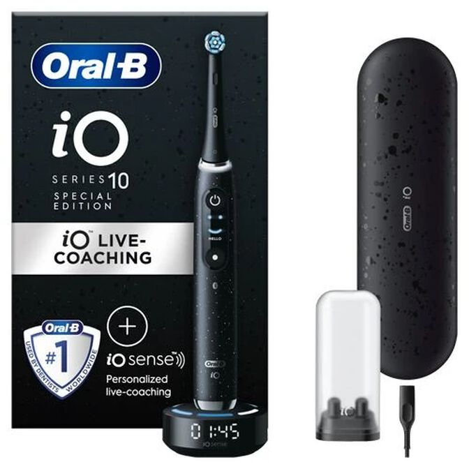Escova de Dentes El&eacute;trica Oral-B iO Series 10 Cosmic Black image number 0