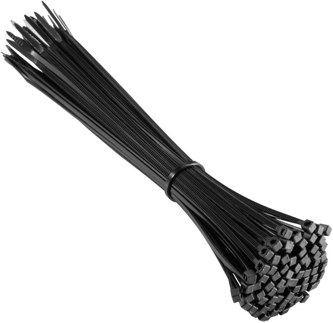 Abra&ccedil;adeira de Nylon Ewent EW1564 200x2.5mm Preta image number 0