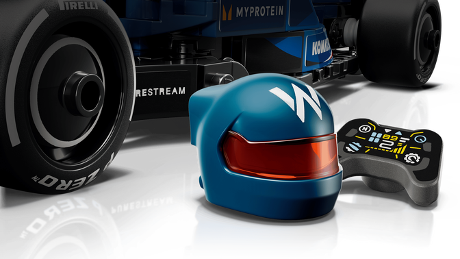 LEGO Speed Champions: Carro de Corrida Williams Racing FW46 F1, 263 Pe&ccedil;as (77249) image number 5
