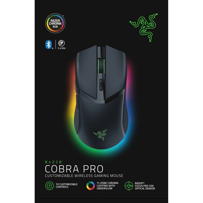 Rato Razer Cobra Pro 30000DPI Wireless Preto image number 10