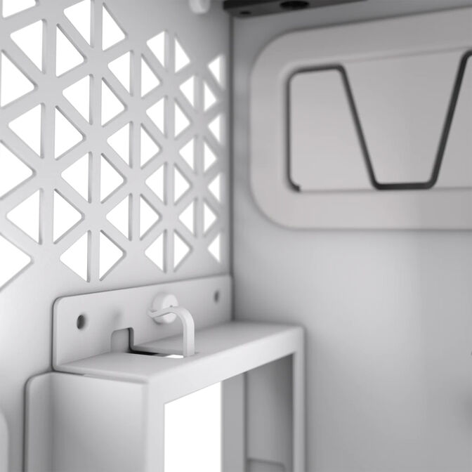 Caixa ATX Corsair iCue LINK 6500X Branca Vidro Temperado image number 3