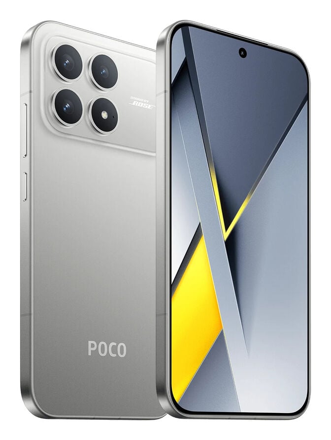 Smartphone Xiaomi POCO F8 Pro 5G (12 / 256GB) Prateado image number 1