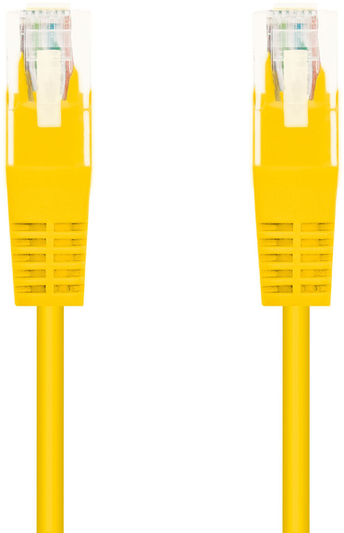Cabo de Rede Nanocable RJ45 CAT.6 UTP AWG24 0.5 Amarelo image number 0
