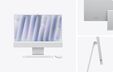 All In One Apple iMac 24" M4 10-Cores 16GB RAM 512GB SSD Prata image number null