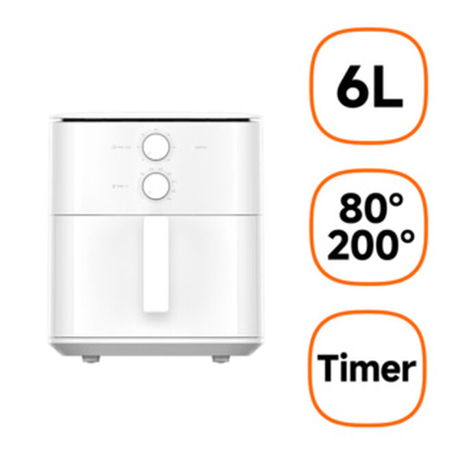 Fritadeira Xiaomi Air Fryer Essential 6L Branco image number 0