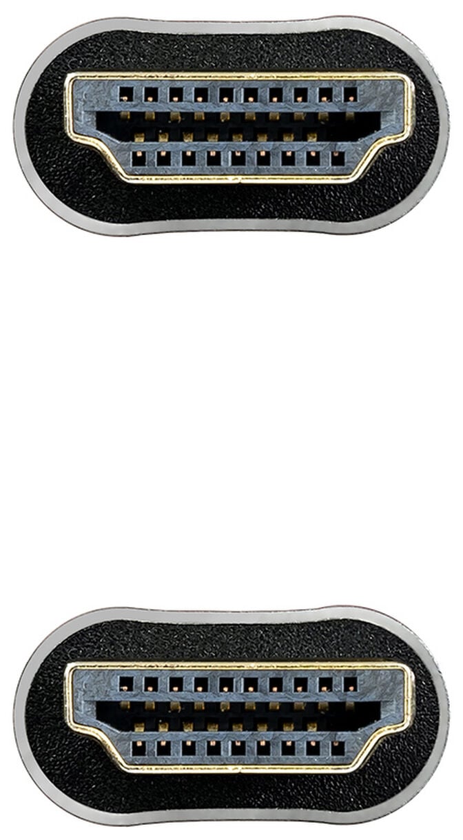 Cabo HDMI V2.1 Ultra High Speed Nanocable A M/M 3 M Preto Certificado ULTRA image number 2