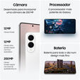 Smartphone Samsung Galaxy S25 Edge  6.7" (12 / 512GB) 120Hz Prateado Tit&acirc;nio image number null