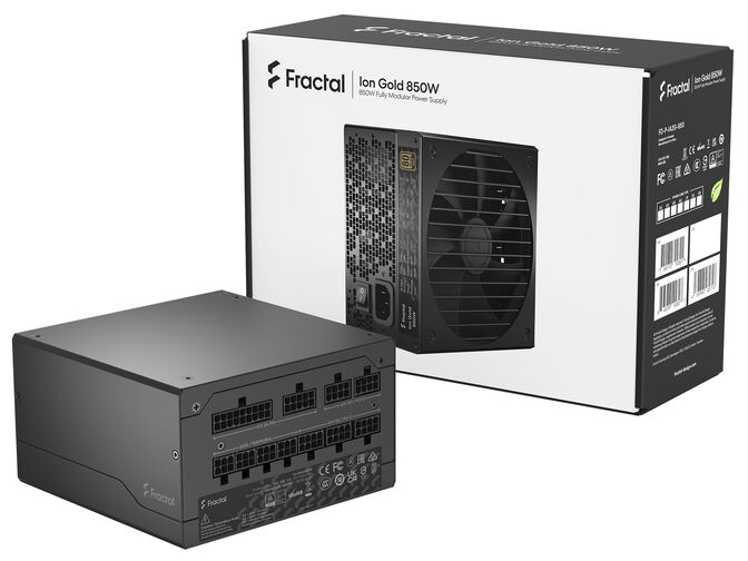 Fonte Fractal Design Ion 850W 80+ Gold Full Modular image number 10