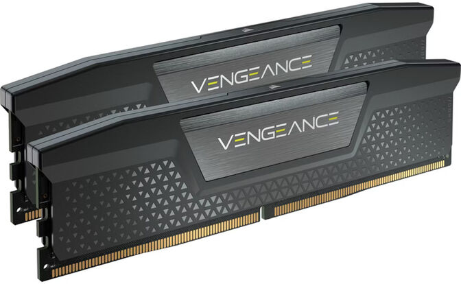 Corsair Kit 128GB (2 x 64GB) DDR5 6400Mhz Vengeance Black CL42 image number 1