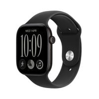 Smartwatch Apple Watch Series 12 GPS 46mm Black Aluminium Case with Black Sport Band - S/M
