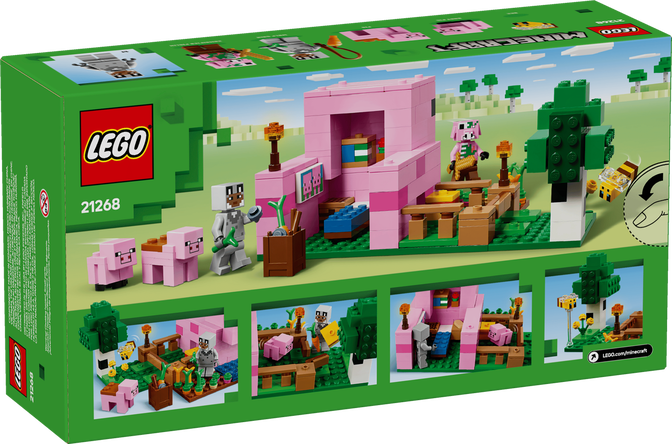LEGO Minecraft: A Casa do Porco Beb&eacute;, 238 Pe&ccedil;as (21268) image number 1