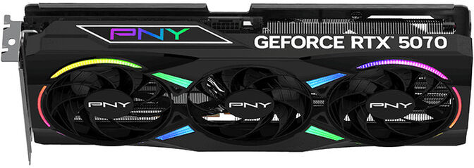 Gr&aacute;fica PNY GeForce&reg; RTX 5070 Gaming RGB Triple Fan OC 12GB GDDR7 DLSS4 image number 5