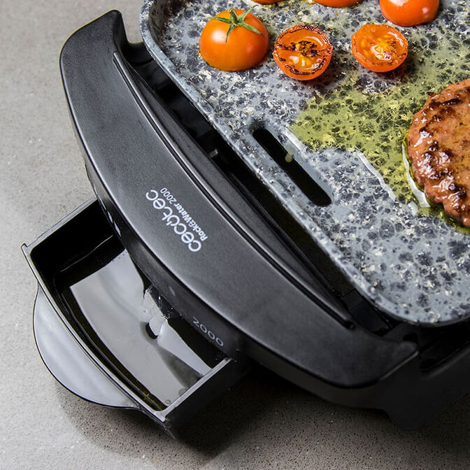 Grelhador El&eacute;ctrico Cecotec Rock&Water 2000 1600W image number 3