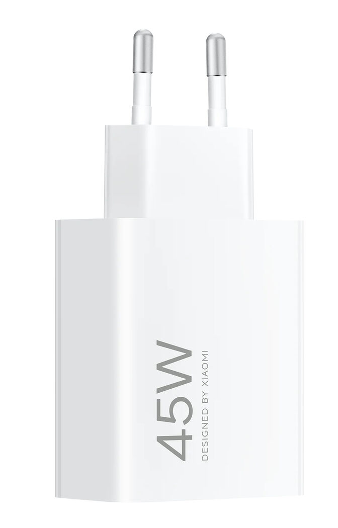 Carregador Xiaomi 45W Turbo Charging Power Adapter (Type-A) Branco image number 1