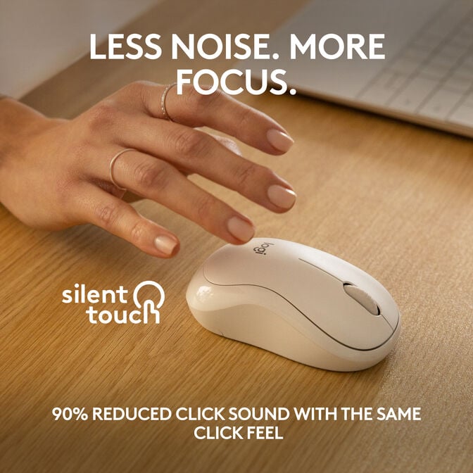 Rato Logitech M240 Silent Bluetooth Branco image number 2
