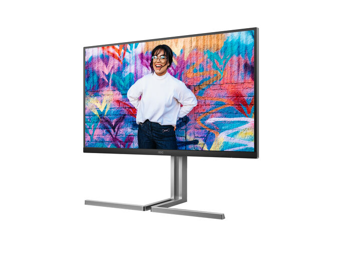 Monitor AOC Graphic Pro 32" U32U3CV Nano IPS 4K 60Hz USB-C (PD90W) DisplayHDR 400 image number 4
