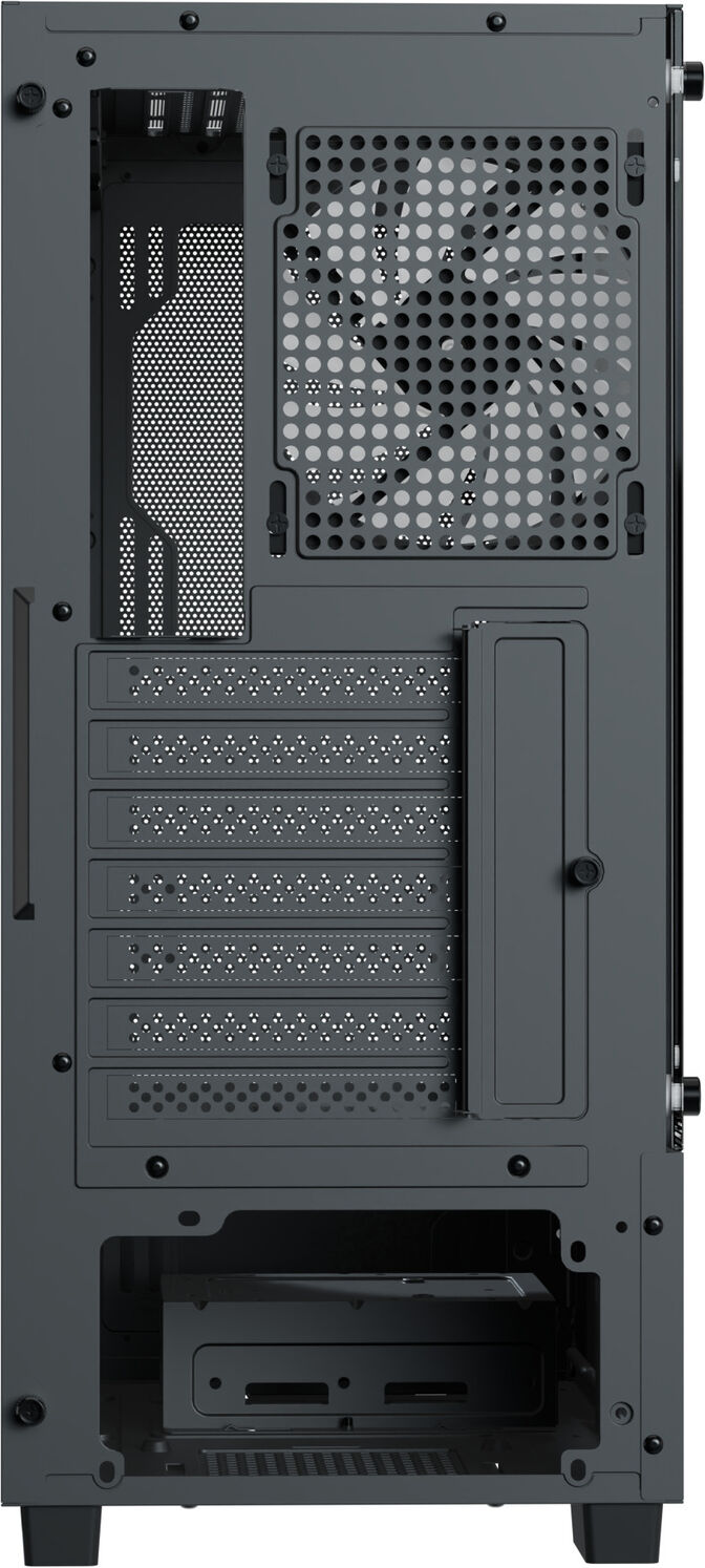 Caixa ATX Aerocool B508A Flow ARGB Vidro Temperado Preto image number 6