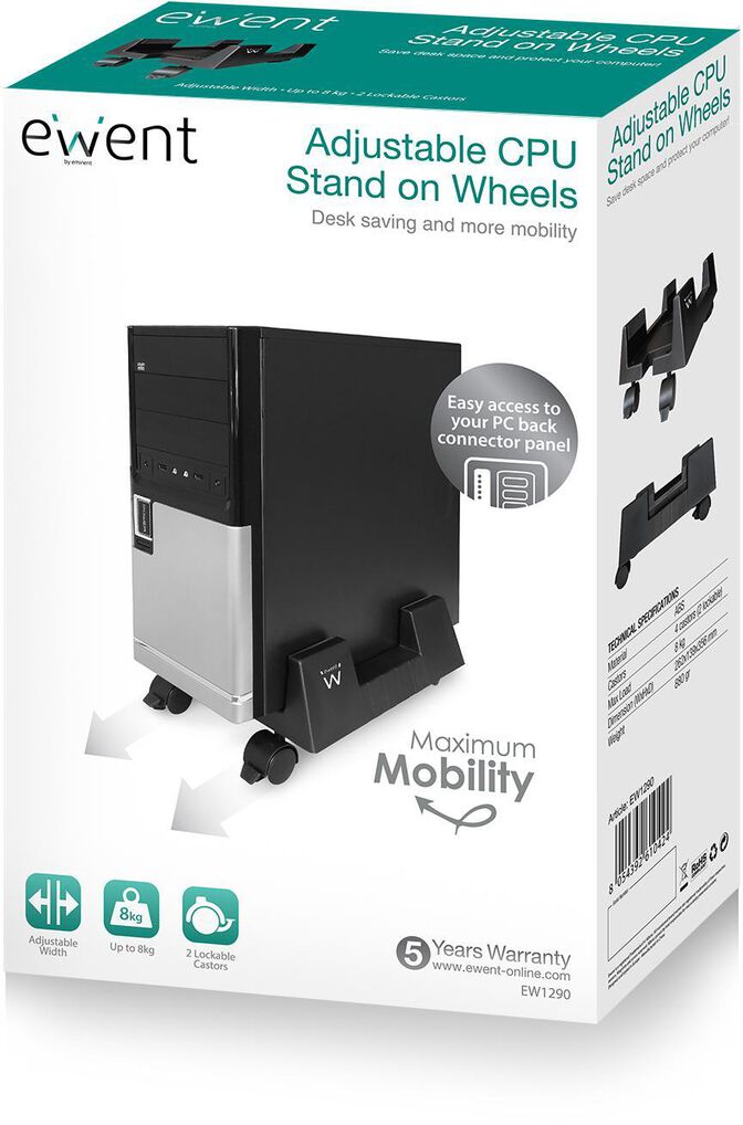 Suporte/Base Computador Ewent EW1290 c/ Rodas image number 4