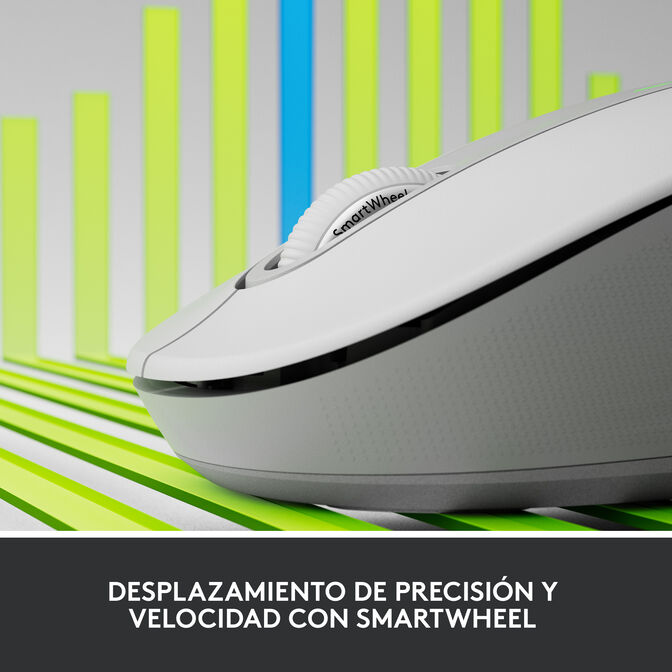 Rato Logitech Signature M650 L for Business 4000DPI Wireless/Bluetooth Branco image number 9