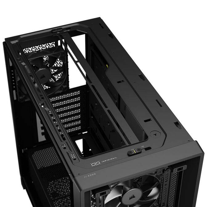 Caixa E-ATX Corsair 4000X RS ARGB Preta Vidro Temperado image number 6