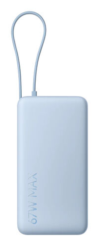 Power Bank Xiaomi 67W 20000mAh (Cabo Integrado) Azul Gelo