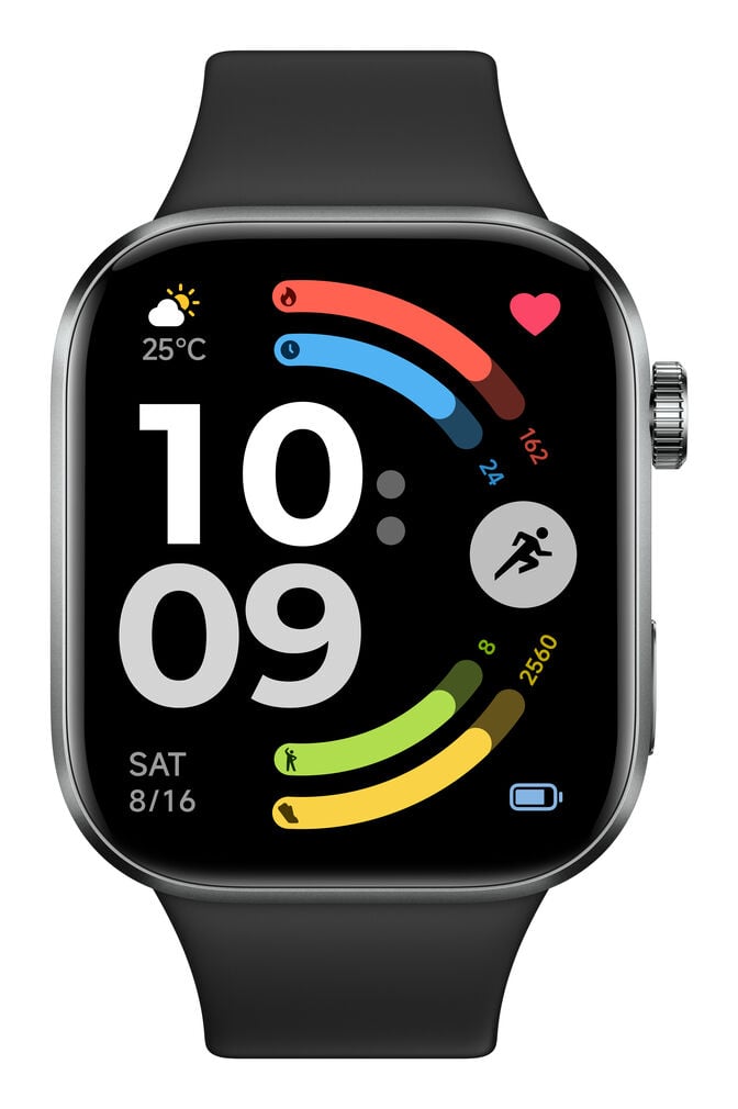 Smartwatch Xiaomi Redmi Watch 6 2,07" AMOLED 24 dias GPS NFC 5 ATM Preto image number 1