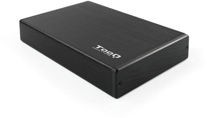 Caixa HDD Tooq 3.5" SATA USB 3.0 Aluminio Preto image number 0