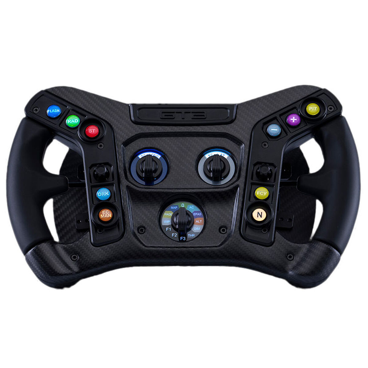 Volante VPG Sim Mustang GT3 ARGB Carbono