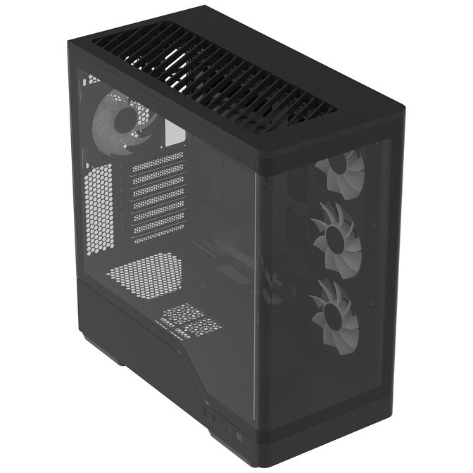 Caixa Aerocool P500A Mid-Tower Preto image number 5