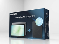 Tablet Samsung Galaxy Tab A11+ 8.7" (8 / 256GB) WiFi Cinzento + Capa Book Cover