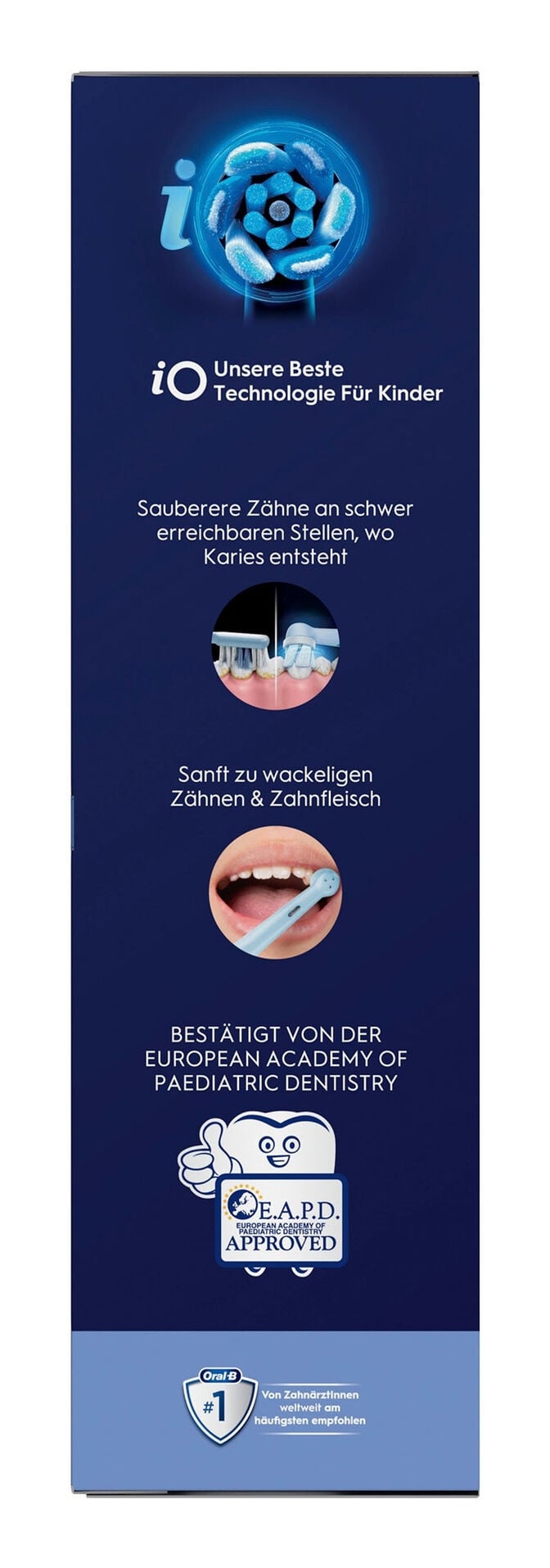Escova de Dentes El&eacute;trica Oral-B iO Kids 6+ Stitch com Estojo de Viagem image number 3