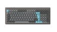 Teclado Mec&acirc;nico Ducky Cushion 98 Tri-Mode Silent Linear 96% Cinzento (PT) image number null