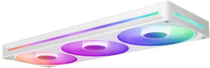 Ventoinha NZXT F360 RGB Core Single-Frame Brancas - Tripla Ventoinha 120mm ( 360mm ) image number 2