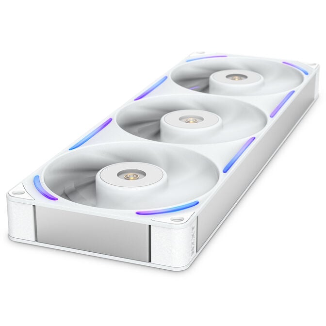 Ventoinha NZXT F360x Perfomance RGB 120mm - Single-Frame Brancas - Tripla Vento&iacute;nha 120mm (360mm) image number 3