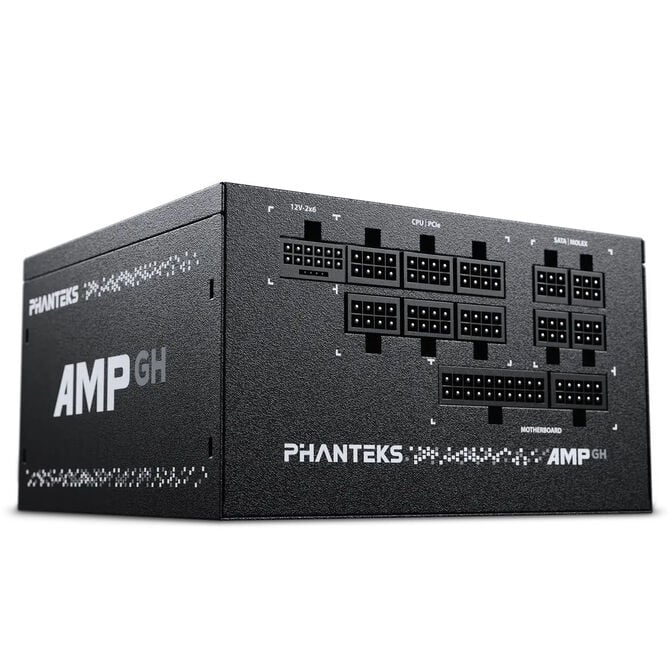 Fonte Modular Phanteks AMP GH V2 ATX 3.1 PCIe 5.1 1200W Platinum Preta image number 2