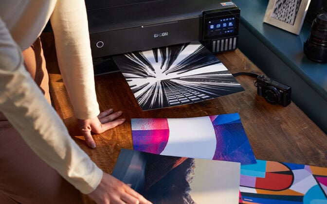 Impressora Multifun&ccedil;&otilde;es a Jato de Tinta Epson EcoTank ET-8550 Wi-Fi image number 9