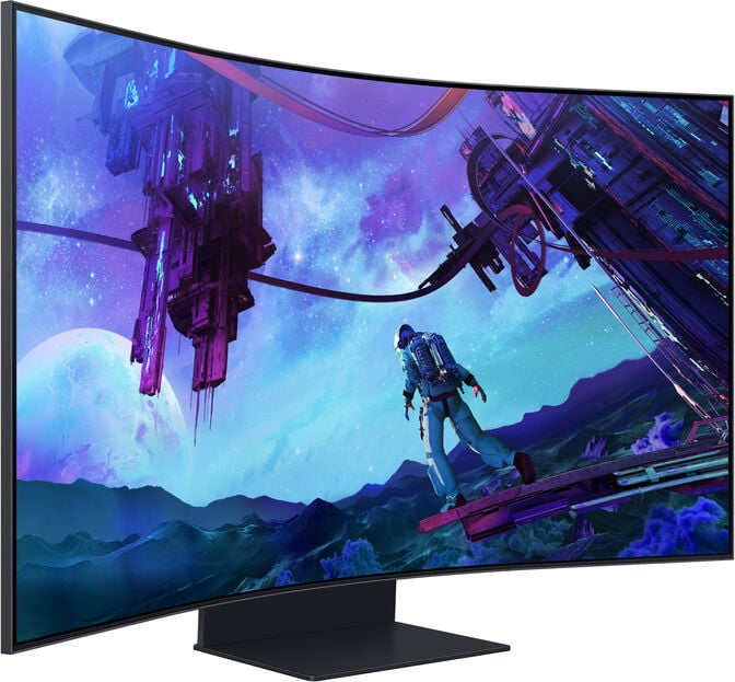 Monitor Curvo Samsung Odissey G9 Ark 54.6" VA 4K 165Hz 1ms FreeSync Premium Pro image number 6