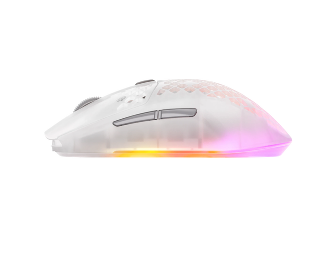 Rato Steelseries Aerox 3 Wireless/Bluetooth Gen2 Ghost image number 1