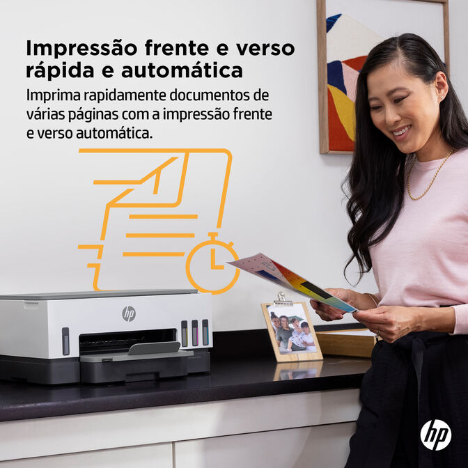 Impressora Multifun&ccedil;&otilde;es a Jato de Tinta HP Smart Tank 7005 All-in-One WiFi image number 6