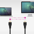 Cabo HDMI V1.4 Nanocable CCS, A/M-A/M 1.8 M image number null
