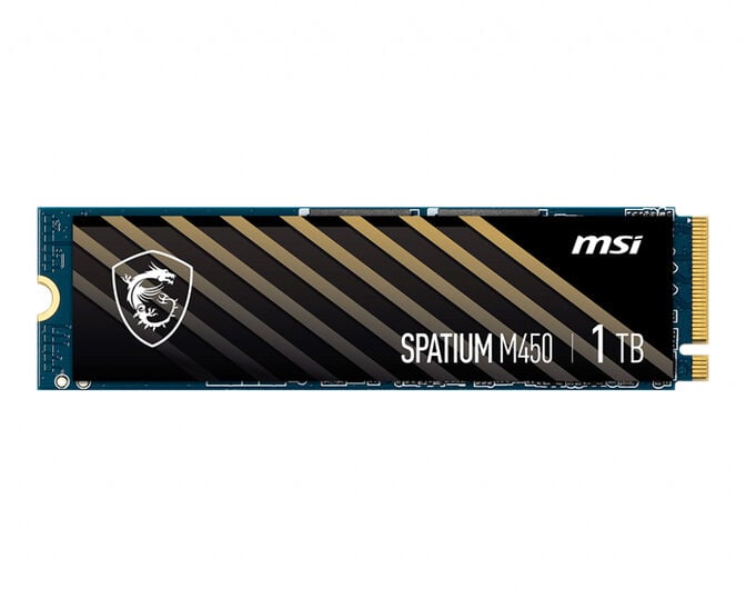 SSD MSI SPATIUM M450 1TB Gen4 M.2 NVMe (3600/3000MB/s) image number 1