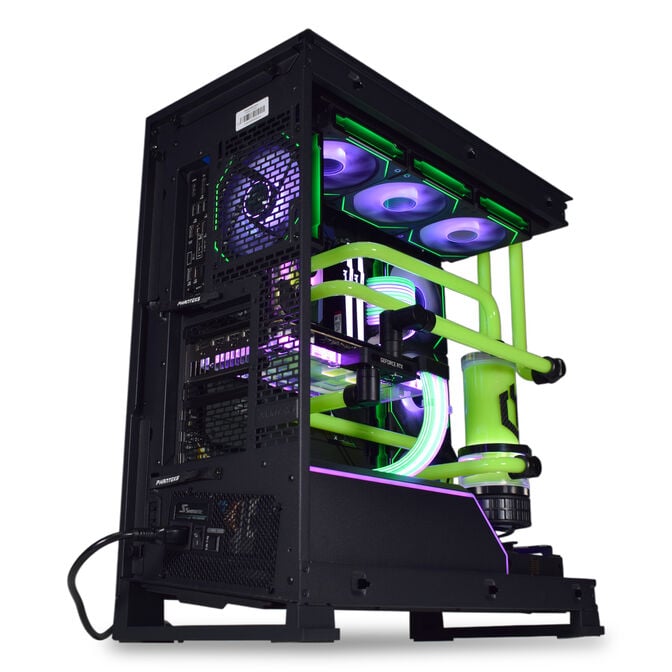 Computador King Mod Liquid-PC Ryzen 7 9850X3D 64GB DDR5 2TB RTX 5080 WiFi W11 V3 image number 3