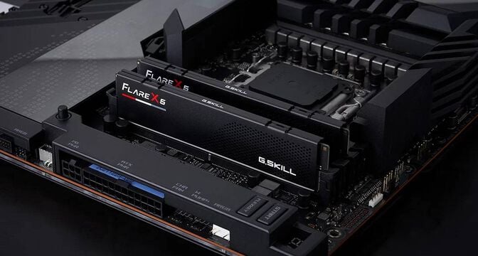 G.Skill Kit 32GB (2 x 16GB) DDR5 6000MHz Flare X5 EXPO CL28 Black - F5-6000J2836G16GX2-FX5 image number 4