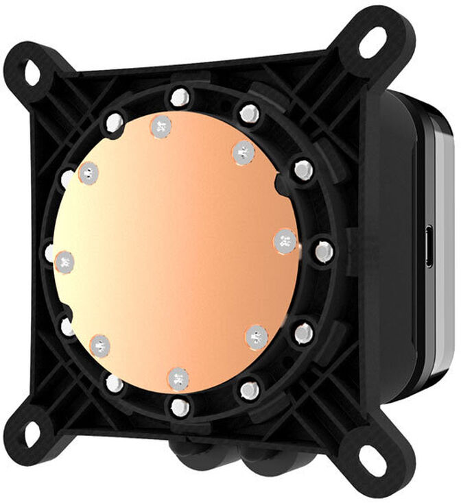 Water Cooler CPU Team Group T-Force Siren GA240M Preto image number 3