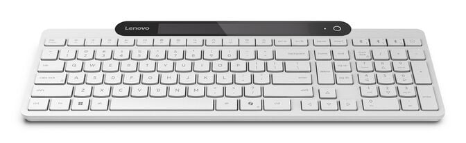 Teclado Lenovo 800 Auto-Carreg&aacute;vel BT Branco image number 0