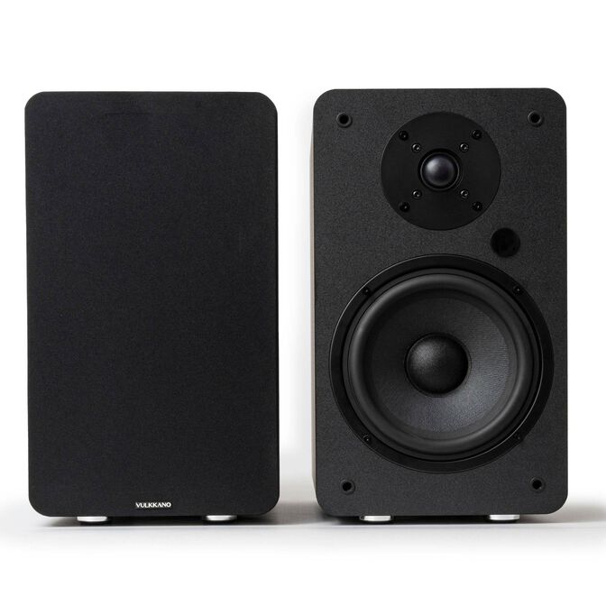 Colunas Hi-Fi Vulkkano A6 ARC 80W Bluetooth HDMI ARC Pretas image number 1