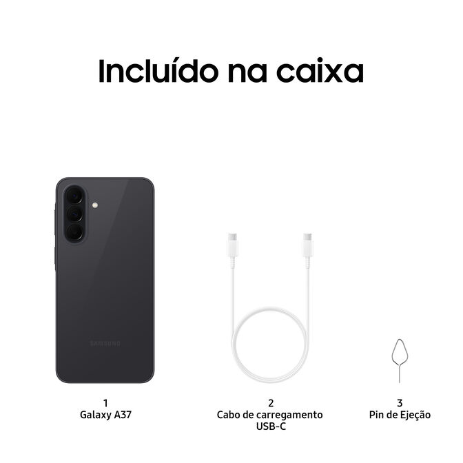 Smartphone Samsung Galaxy A37 5G 6.7" (6 / 128GB) 120Hz Cinzento image number 6