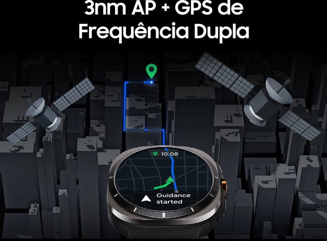 Smartwatch Samsung Galaxy Watch Ultra 2025 47mm LTE Cinzento image number 7