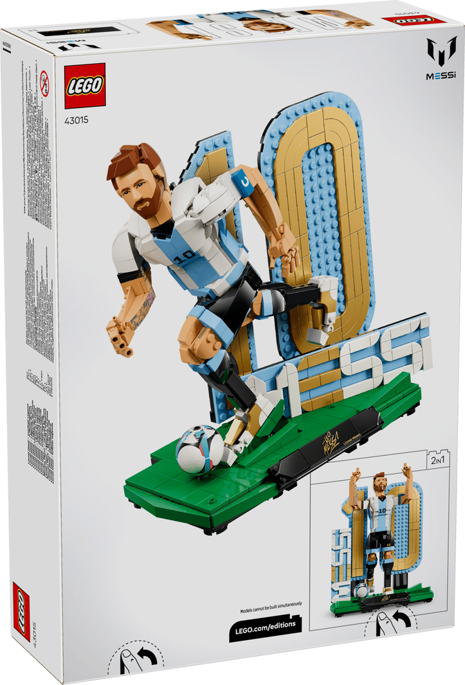 LEGO Editions: Lionel Messi &ndash; Lenda do Futebol, 958 Pe&ccedil;as (43015) image number 1